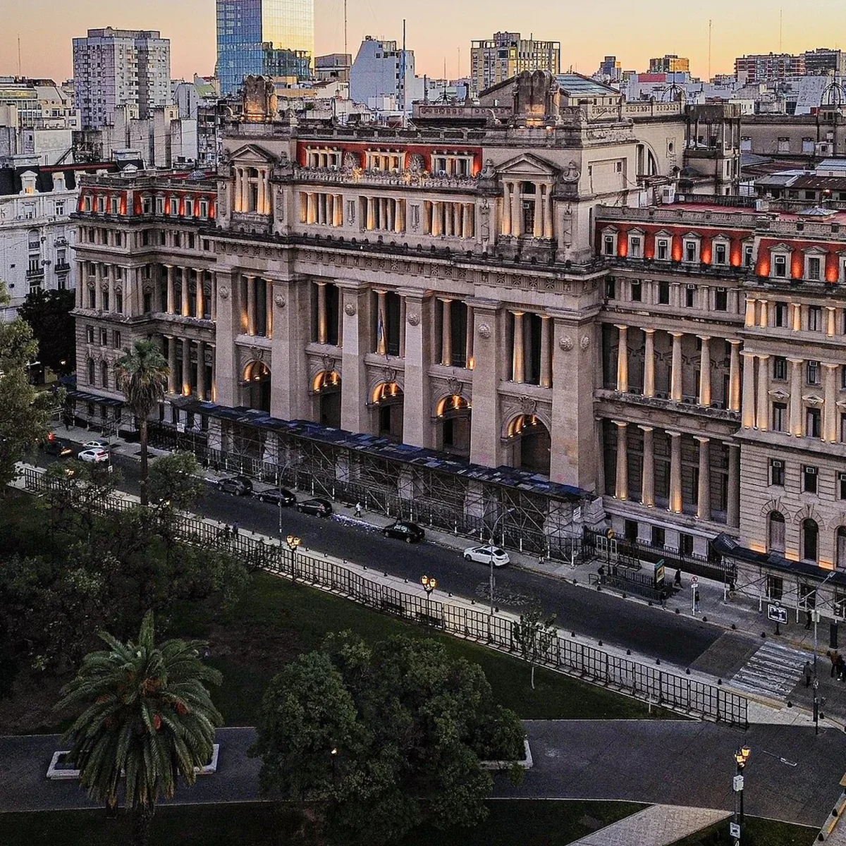 Palacio de Justicia de la Nación, sede de la Corte Suprema