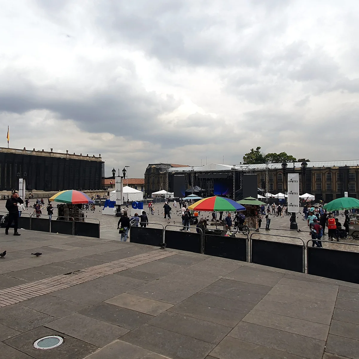 Plaza de Bolivar Bogota Colombia