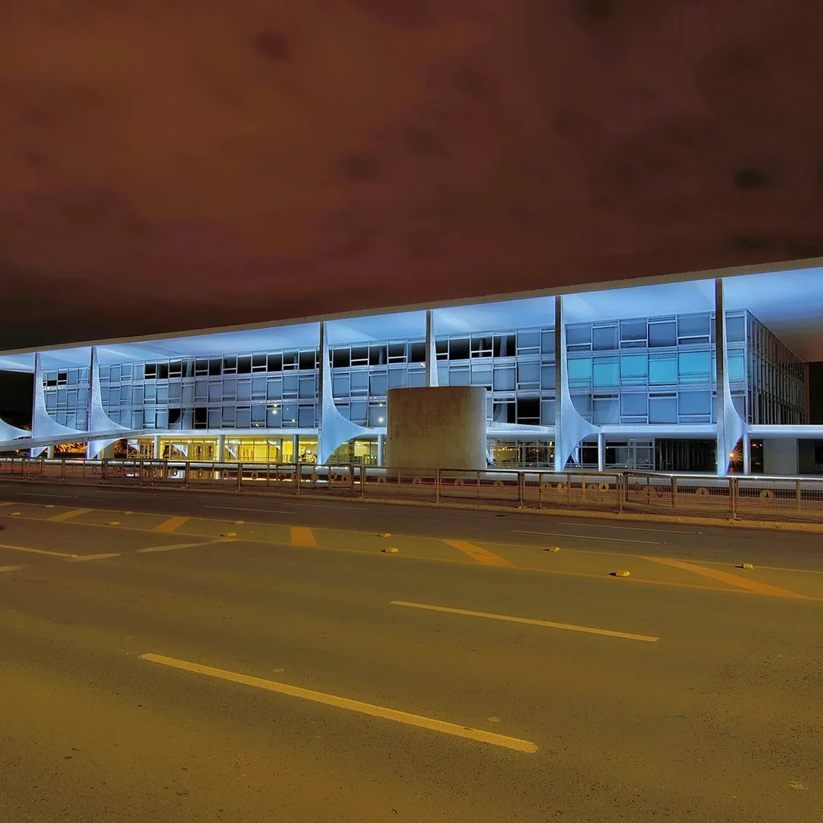 Palacio do Planalto, sede del Poder Ejecutivo brasileño, en Brasilia