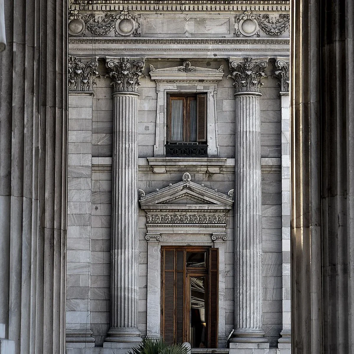 Pórtico del Congreso de la Nación