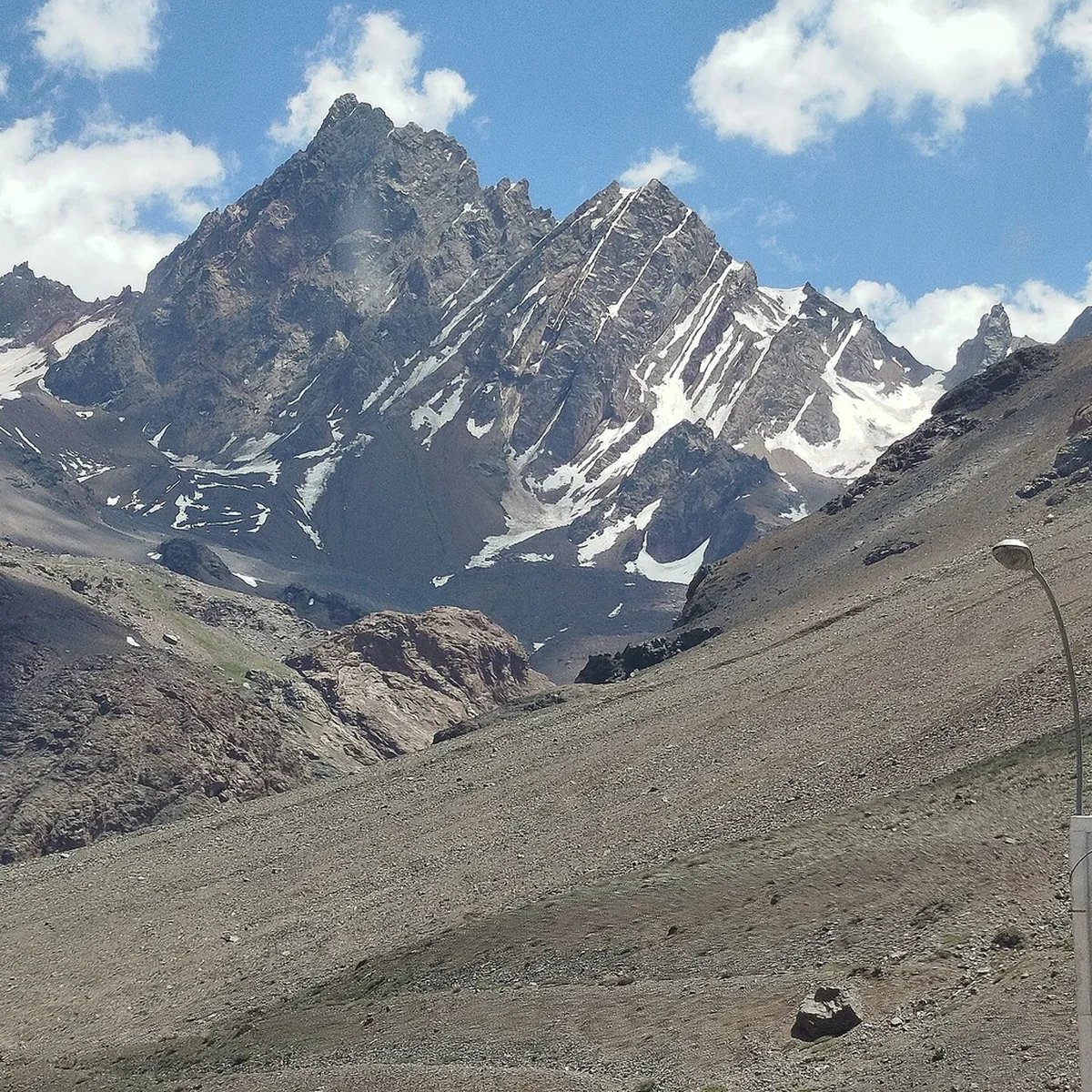 Ruta Nacional 7, en Mendoza