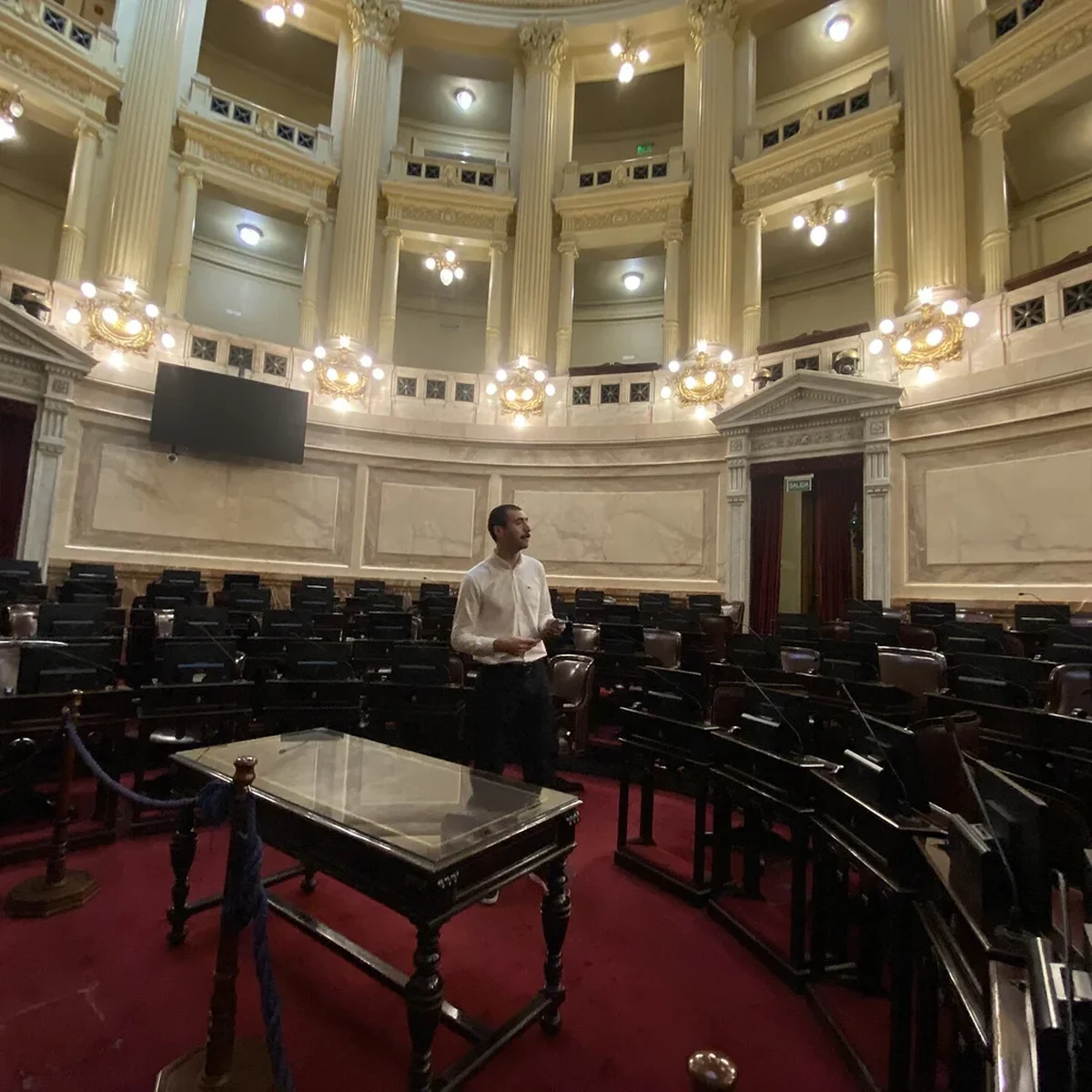 Recinto del Senado de la Nación