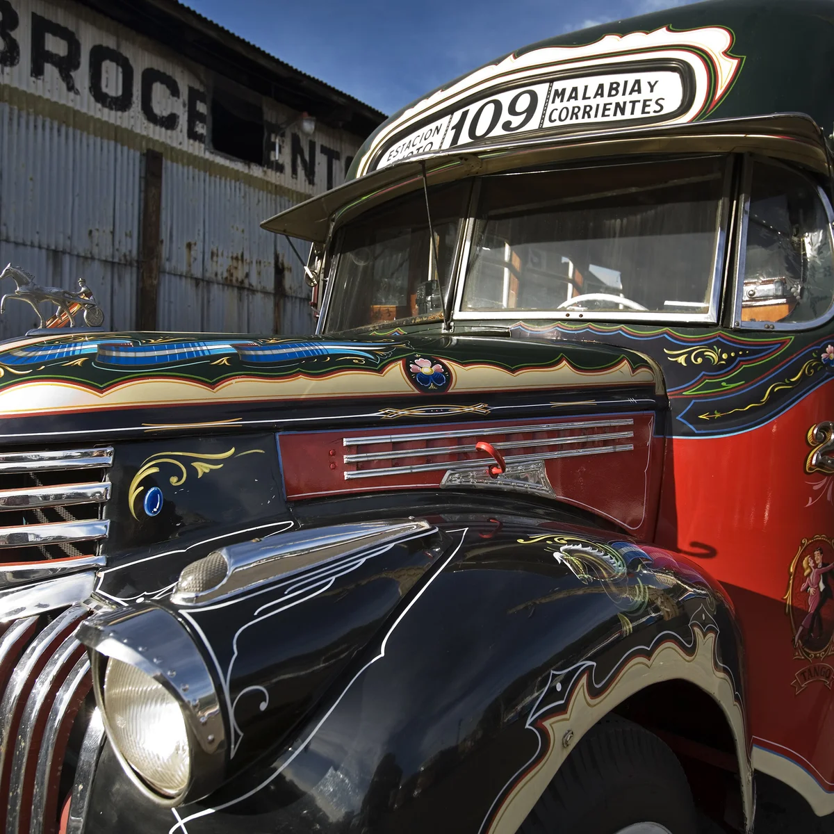 Colectivo del transporte publico en Buenos Aires